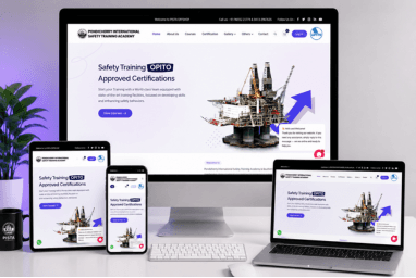 Pondicherry International Safety Training Academy Website - Web Development by Seyfert Infotech, Best Website Development Company in Pondicherry