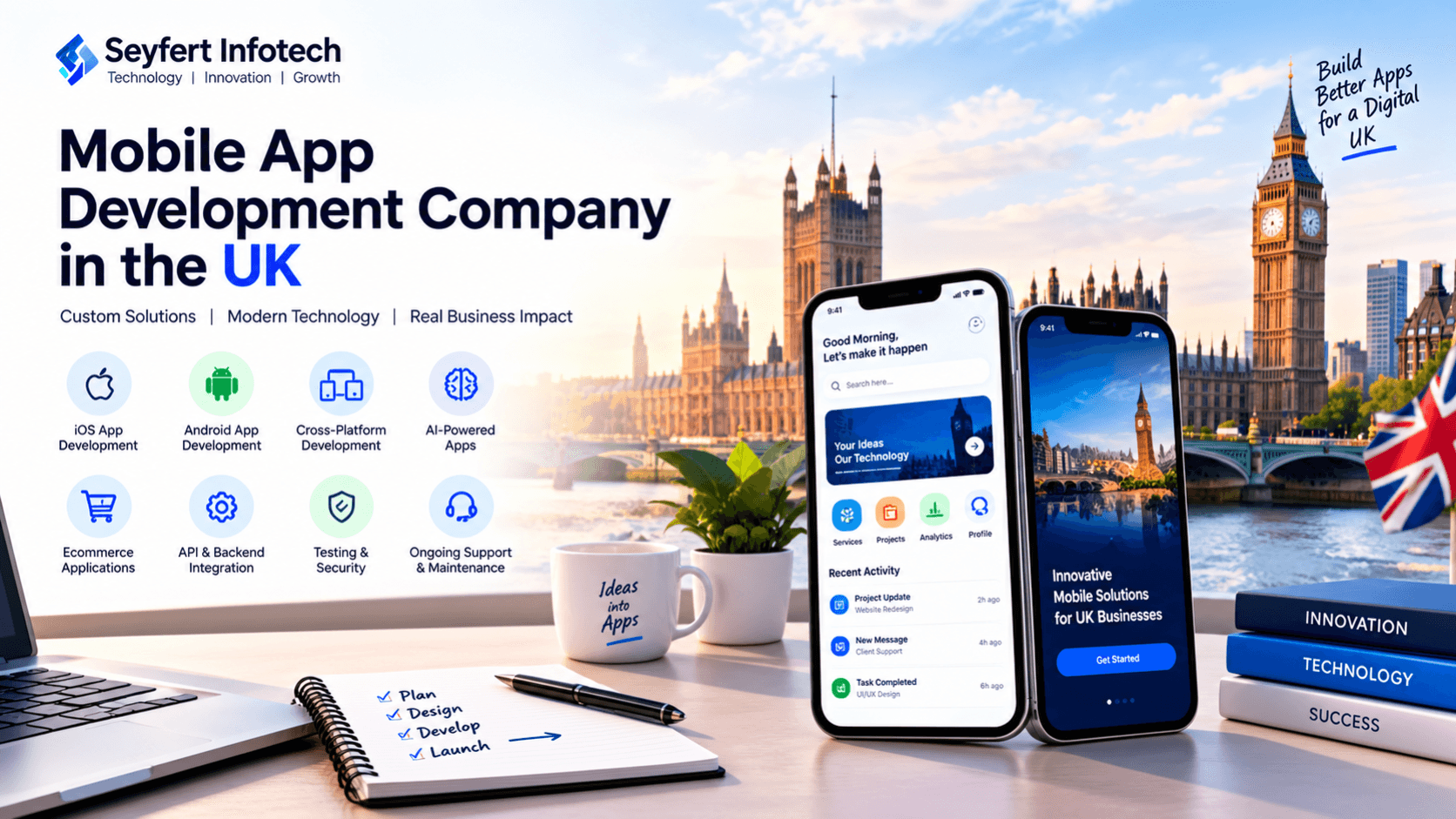 Mobile App Development Company in the UK: Services, Costs and Benefits
