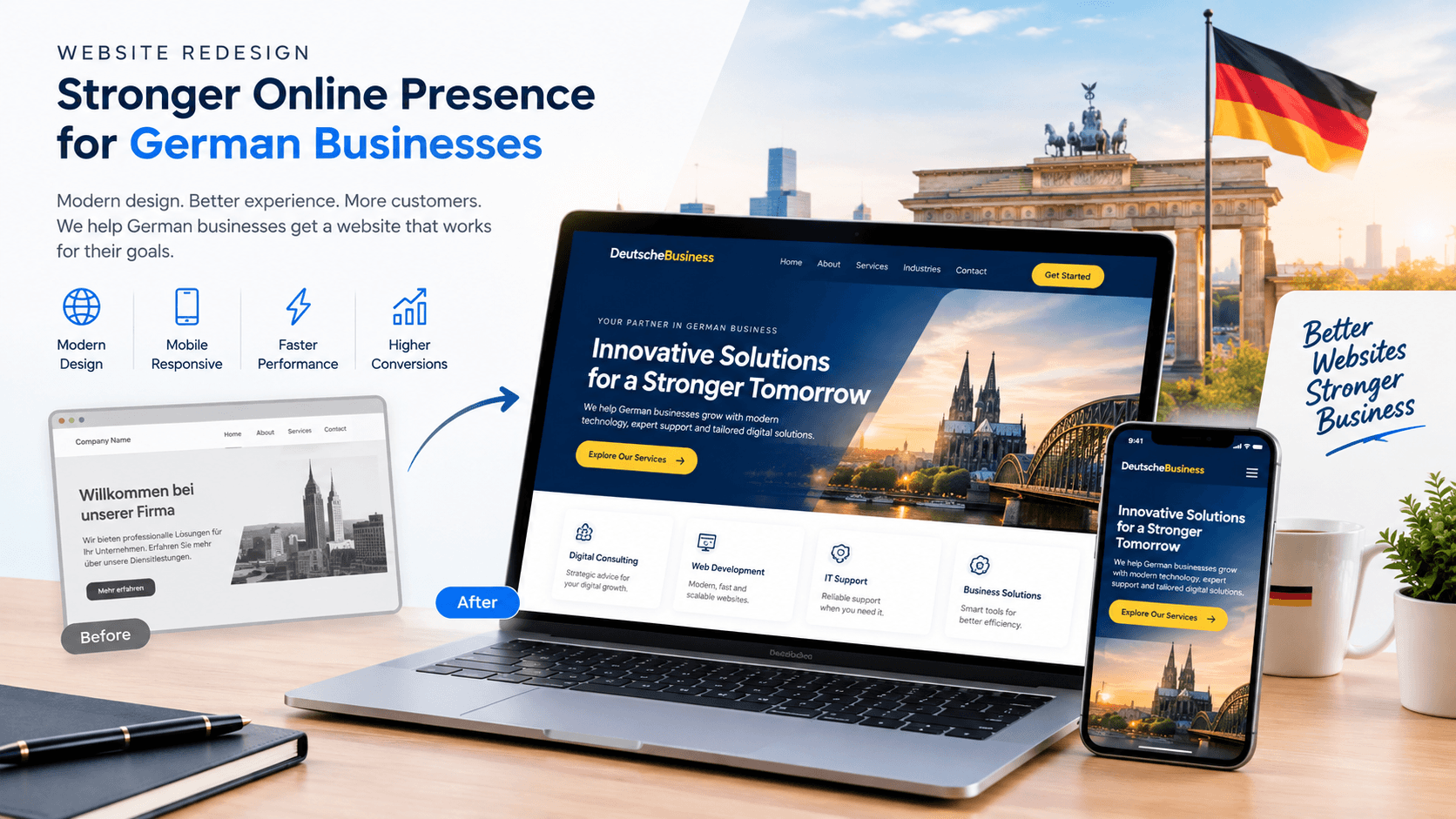 Website Redesign for German Businesses: Signs Your Website Needs an Upgrade