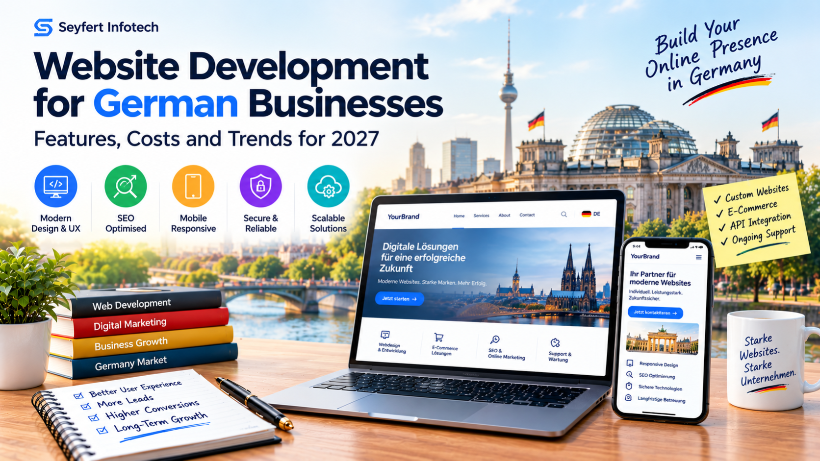 Website Development for German Businesses: Features, Costs and Trends for 2027