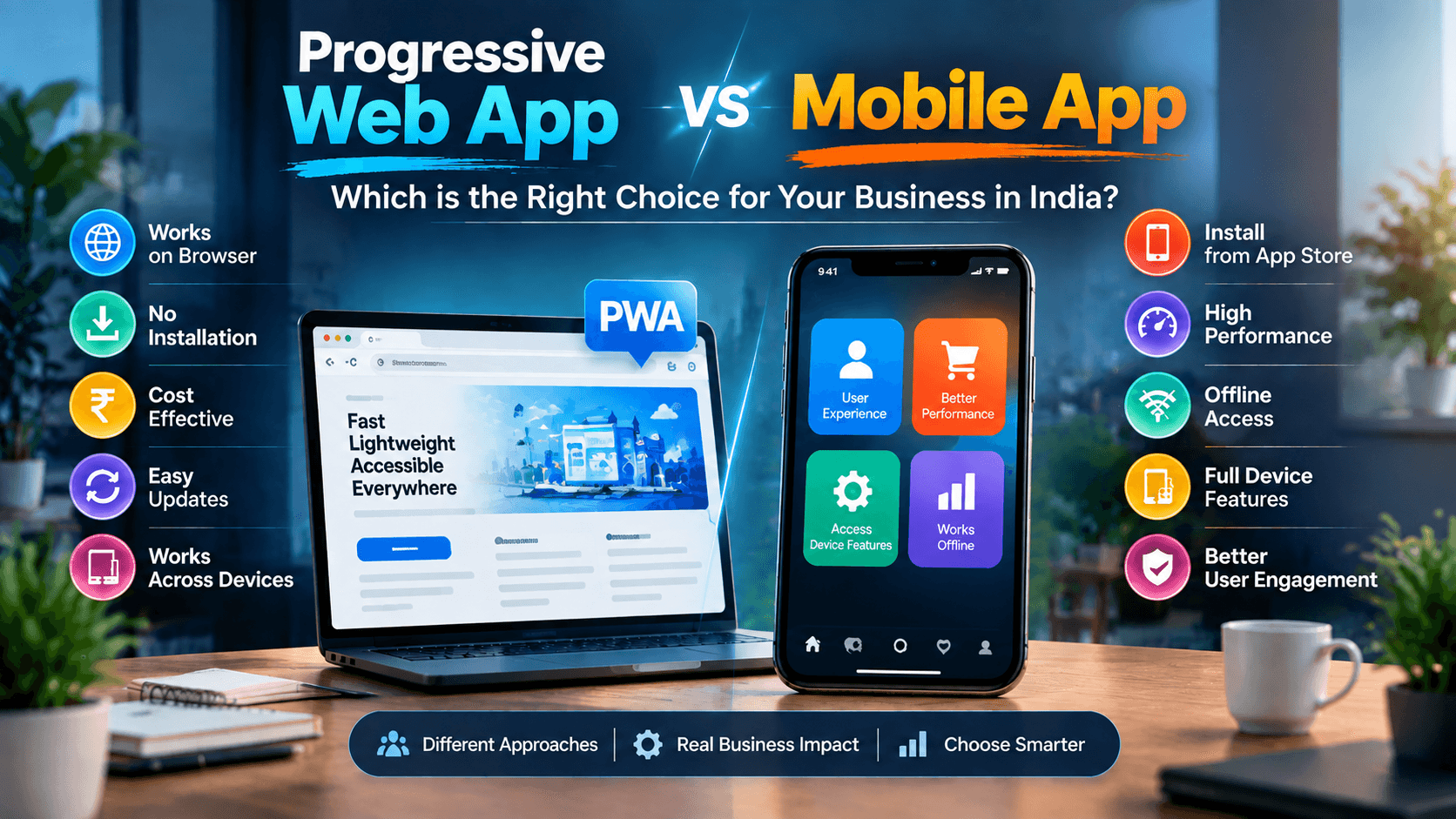 Progressive Web App vs Mobile App India: Which Is the Right Choice for Your Business?