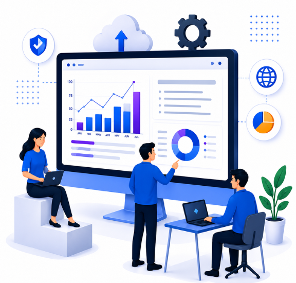 Custom Software Development Company in Pondicherry creating scalable business software solutions